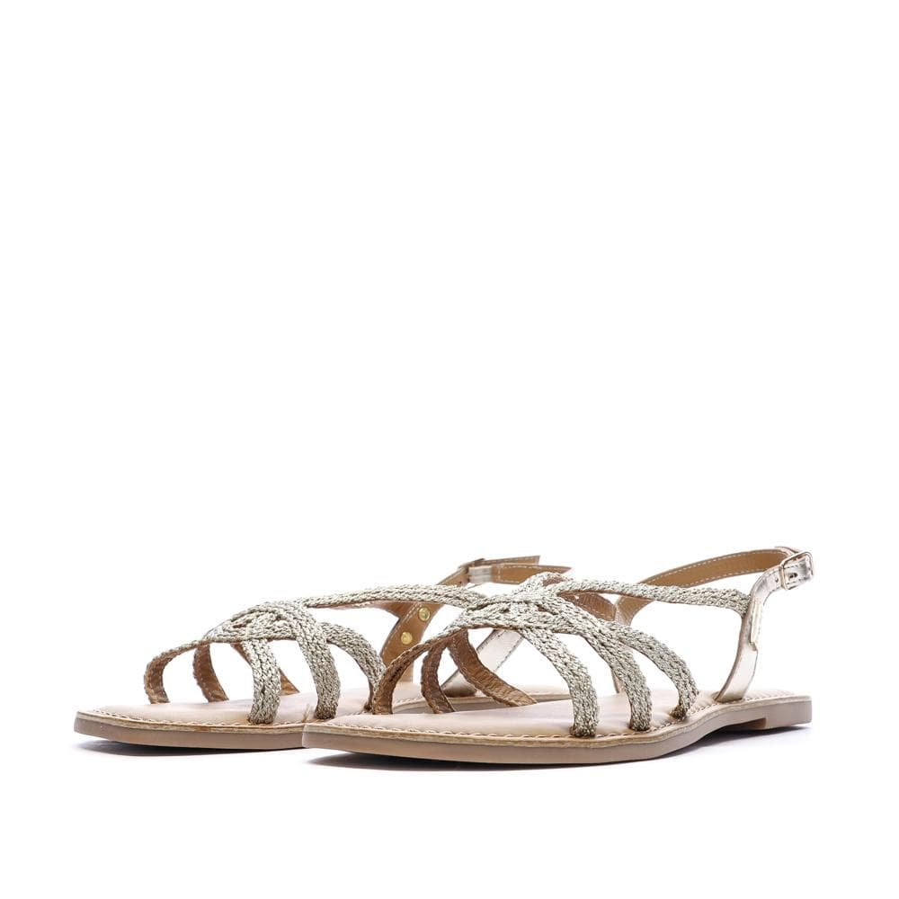 Sandales Dorées Femme Les Tropéziennes Chomy 6