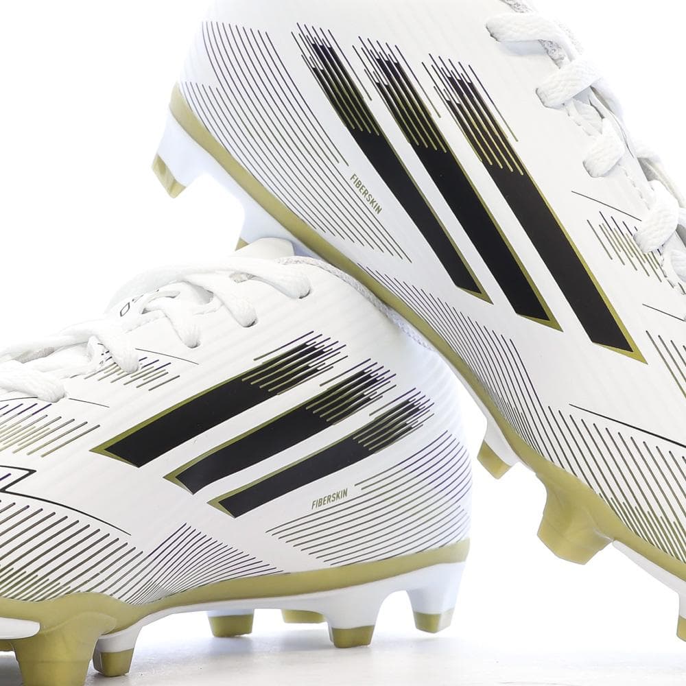 Chaussures de Football Blanc/Doré Mixte Adidas F50 Club 7