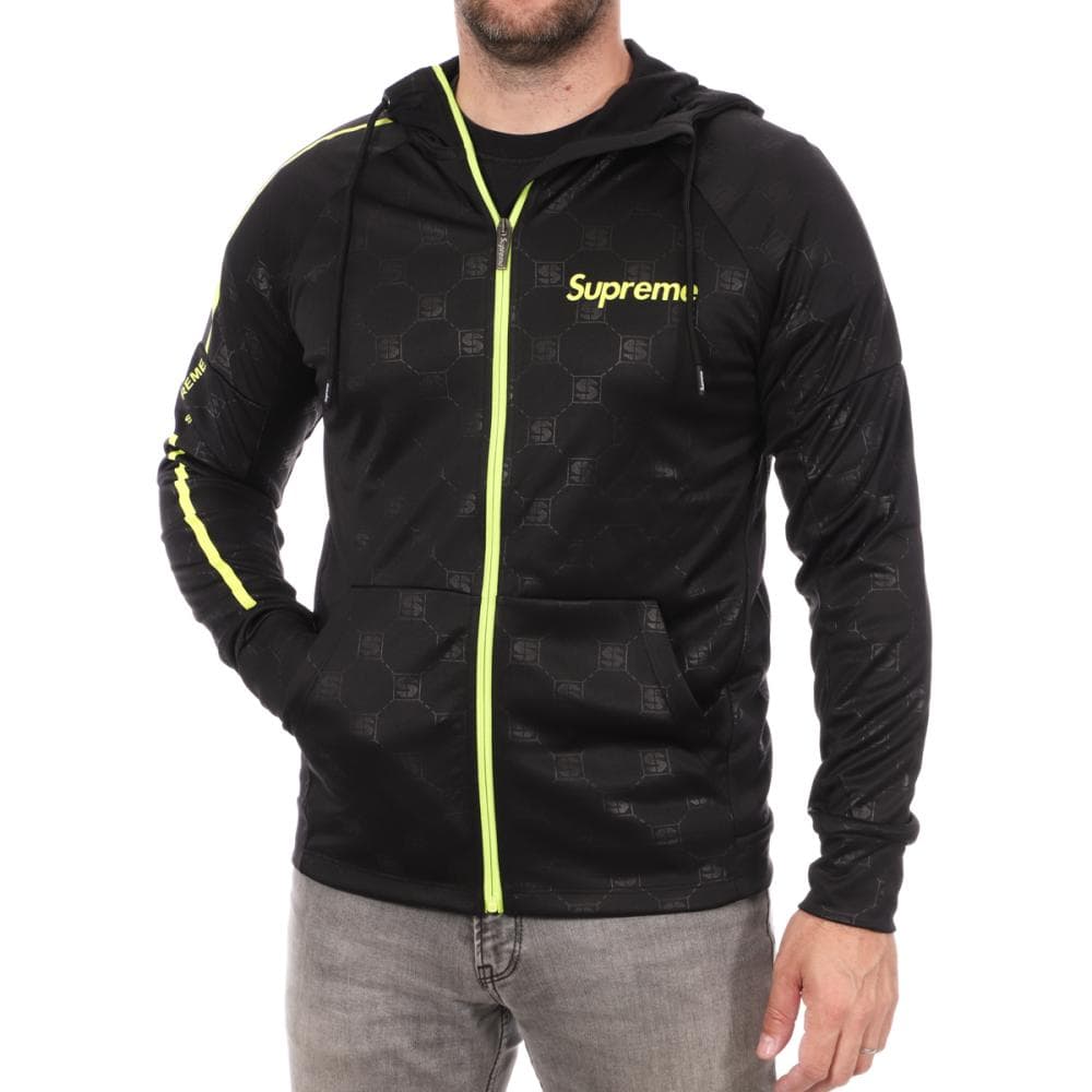 Veste Noire Homme Supreme Grip Cicek 1