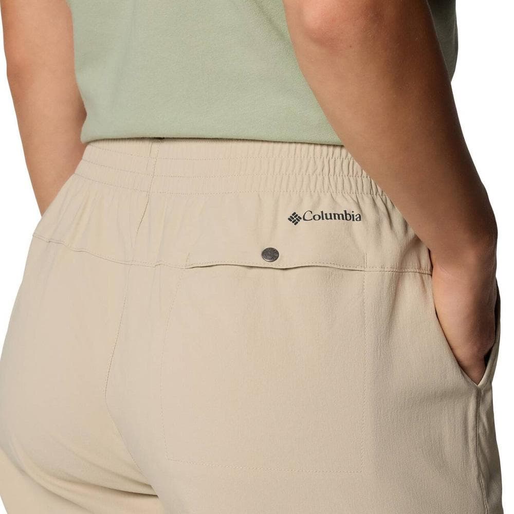 Pantalon Fluide Beige Femme Columbia Cedar 3