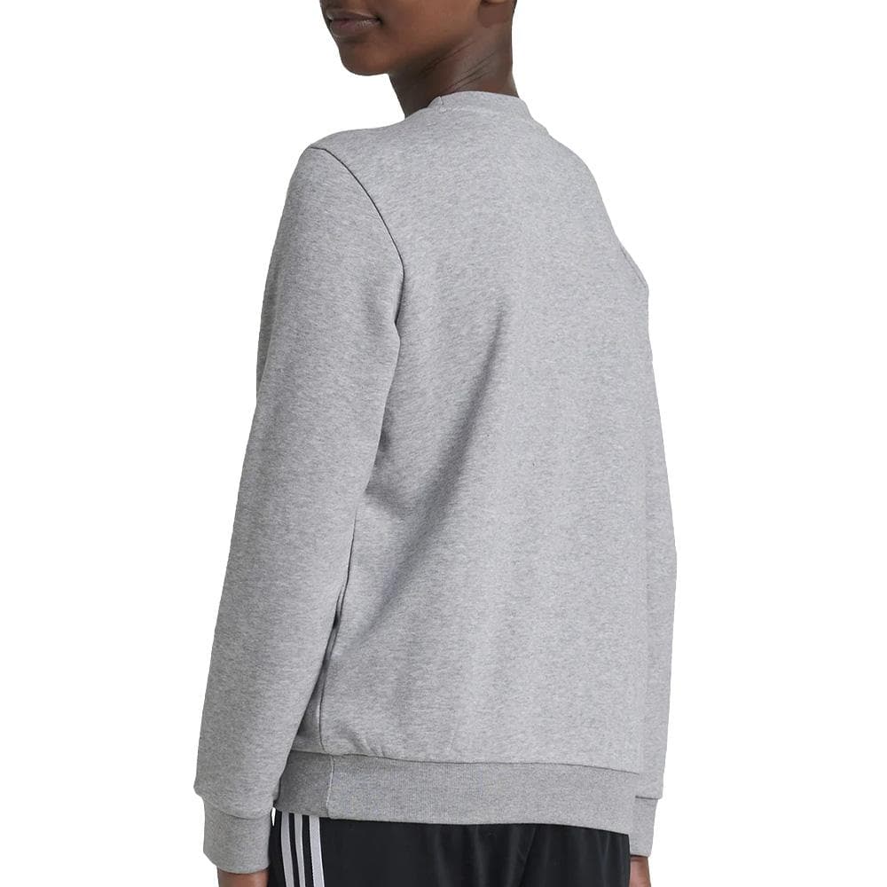 Sweat Gris Garçon Adidas Trefoil Crew 2