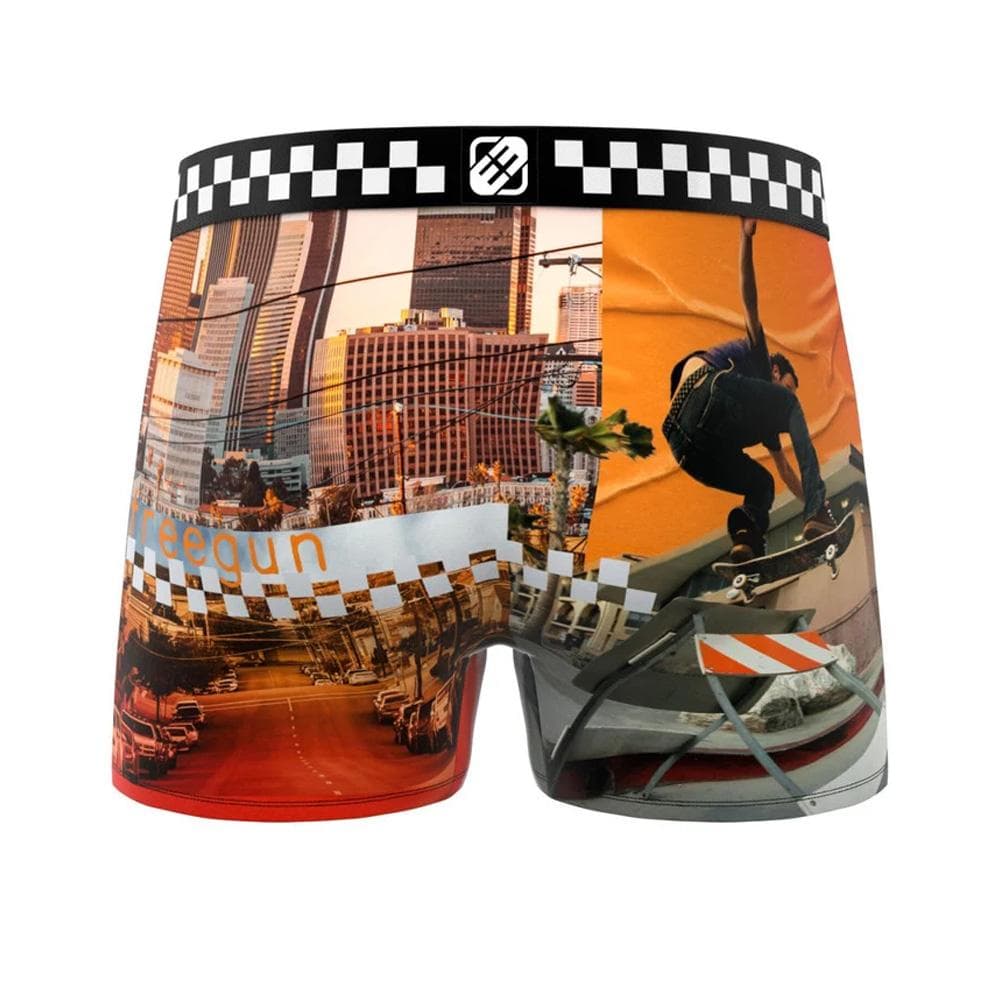 Boxer Noir Garçon Freegun Skate 2