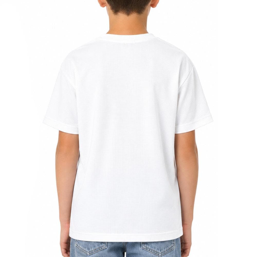 T-Shirt Blanc Garçon Paname Brothers Poly Indigo 2