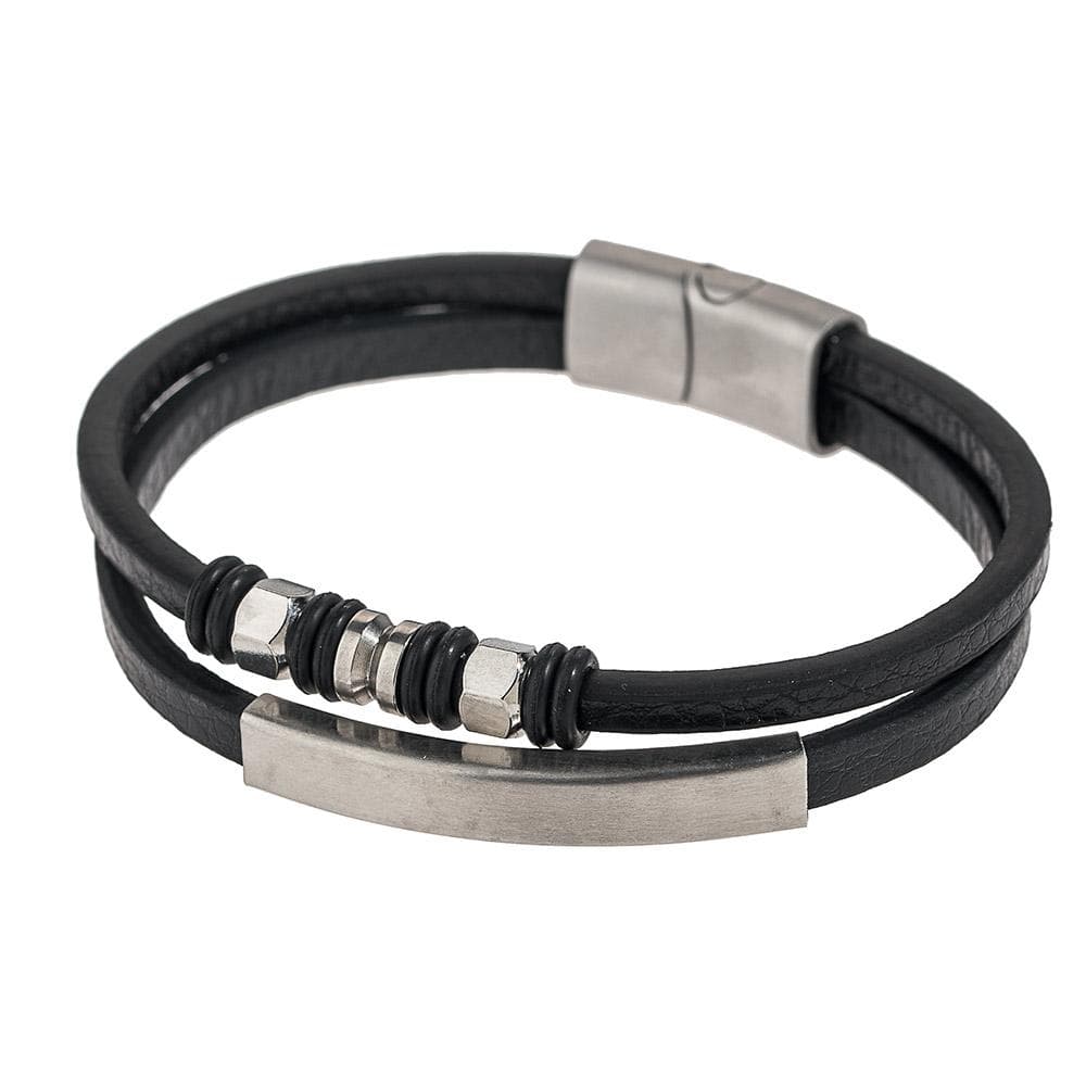 Bracelet Noir Homme Geographical Norway SG-315115 1