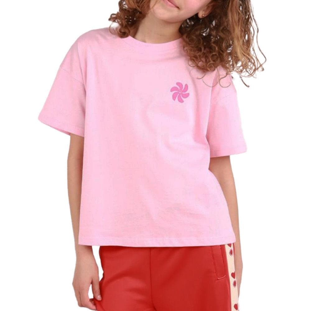 T-shirt Rose Fille Kids Only Sun-veras Flower 5