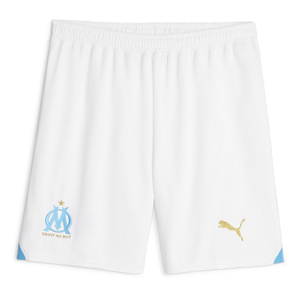 OM Short Blanc Homme Puma 23/24 1