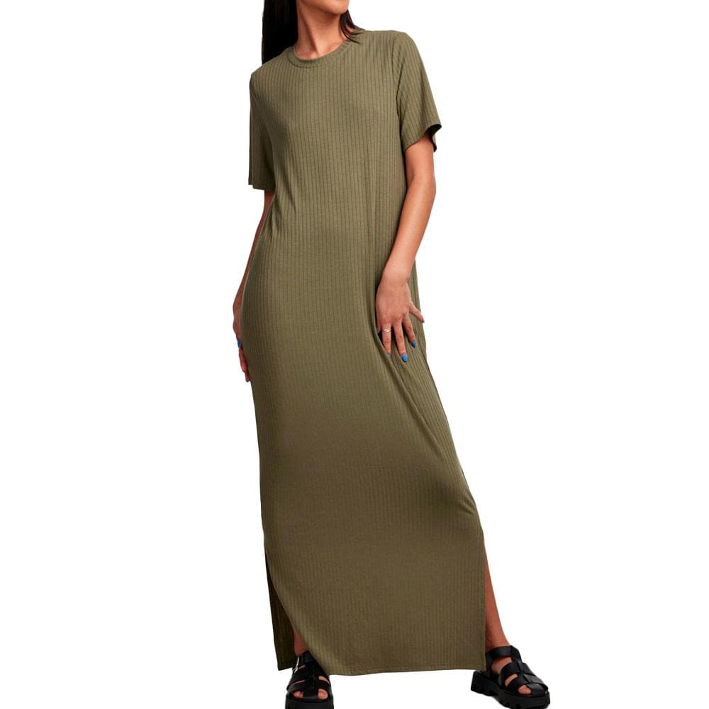 Robe Verte Femme Pieces Ellen 1