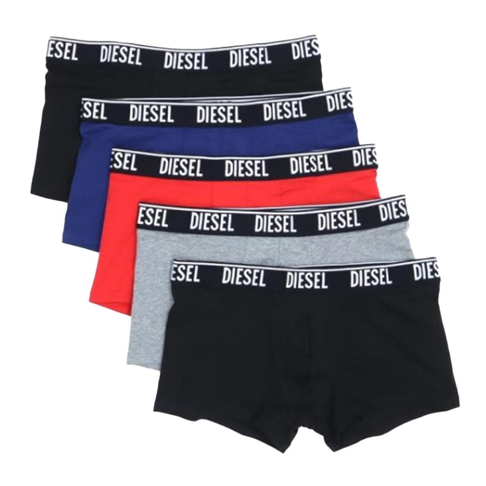 Boxers Gris/Noir/Rouge Homme Diesel Shawnfivepack 1