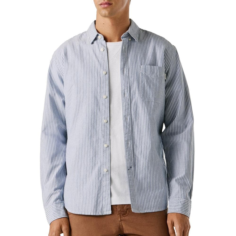 Chemise Bleu/Blanche Homme Pepe Jeans PM3091209 1