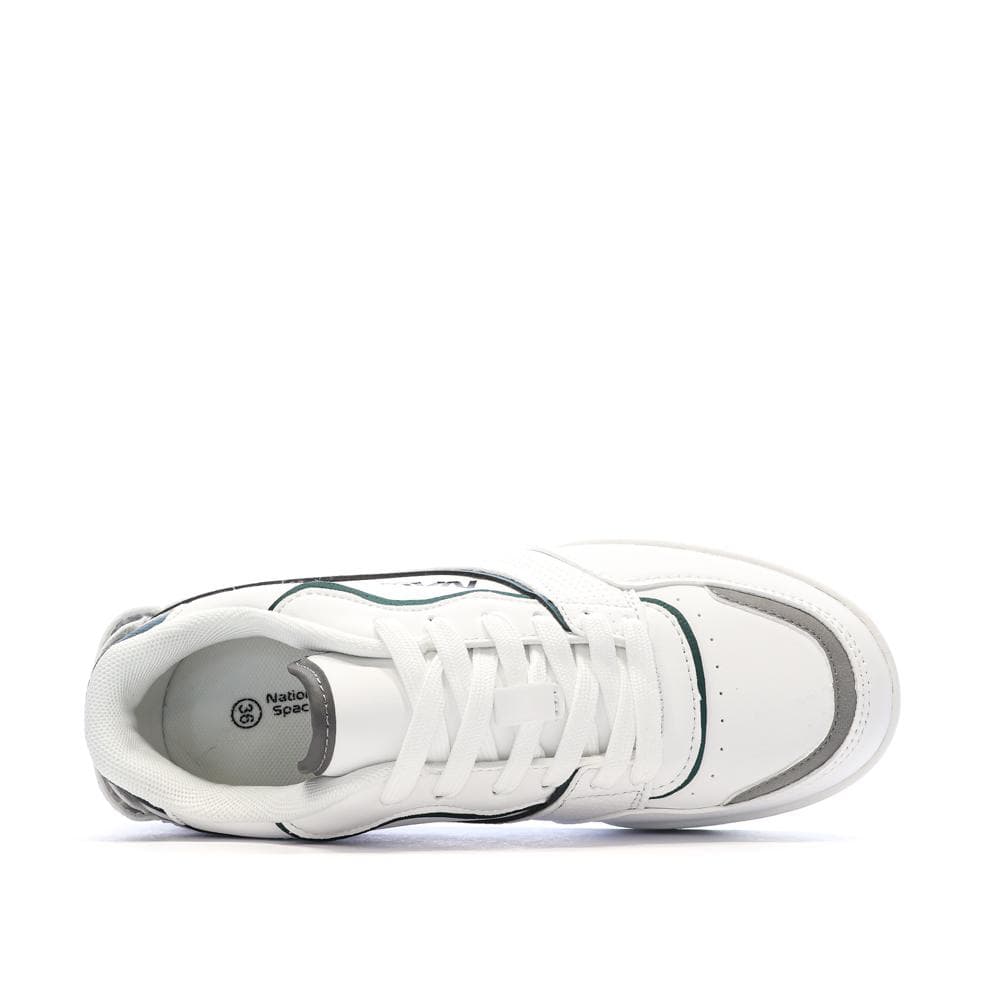 Baskets Blanc/Vert Garçon Nasa Jabalem 4
