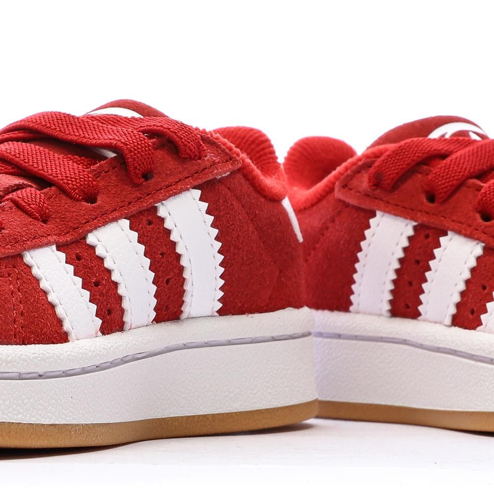 Campus Baskets Adidas Rouge Bébé 7