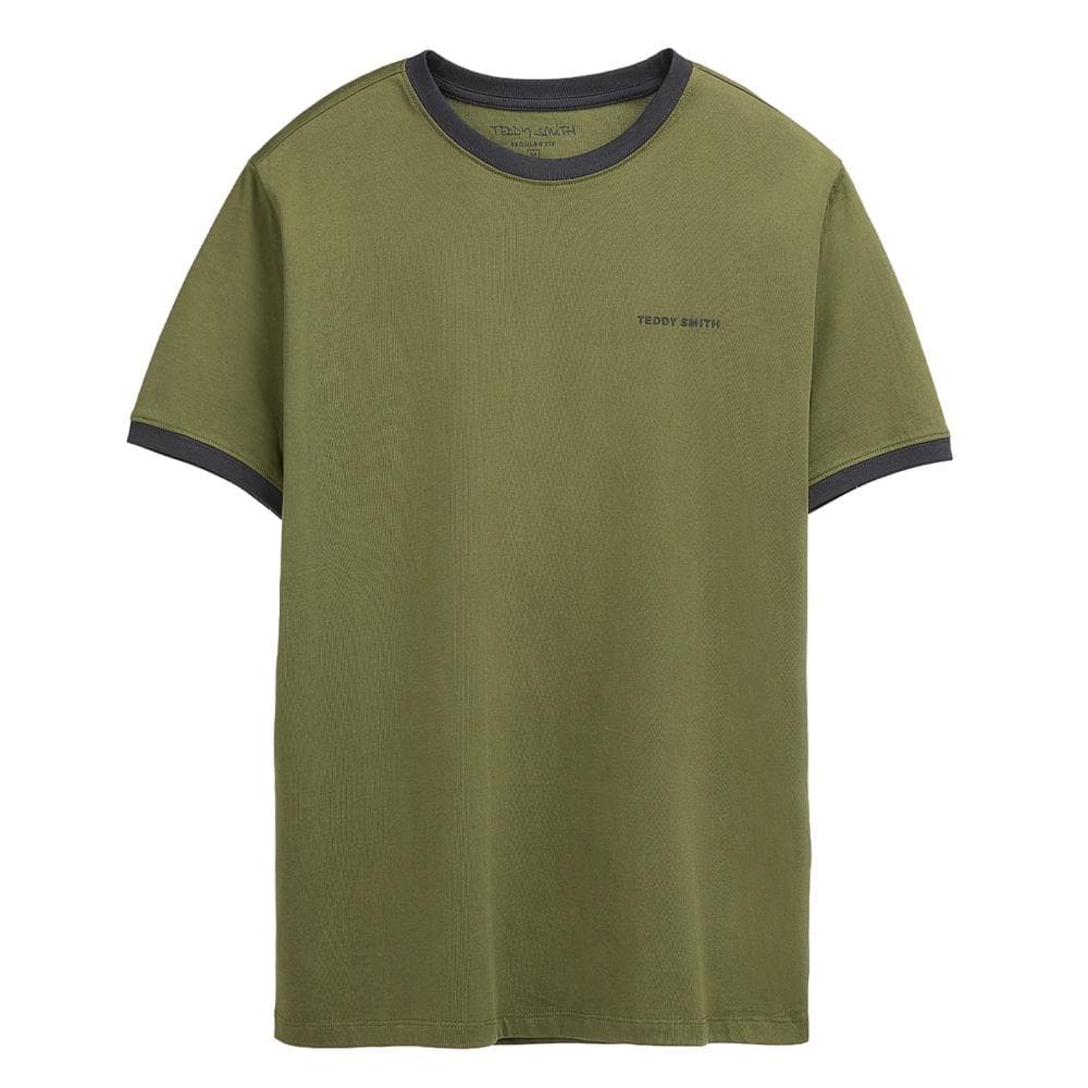 T-Shirt Vert Homme Teddy Smith Tee 21 1