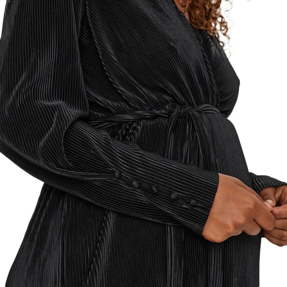 Robe Courtes Noir Femme Vero Moda Marternity Jersey 3