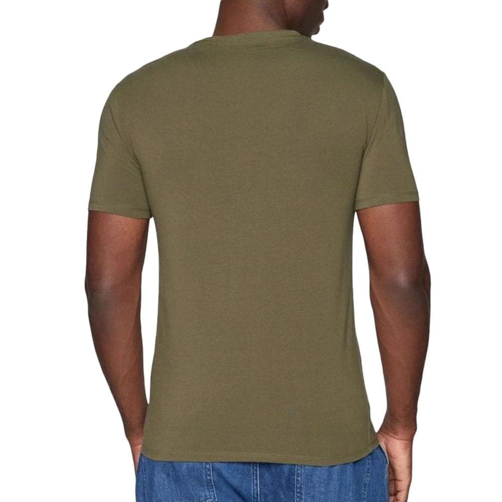 T-shirt Kaki Homme Guess Core 2