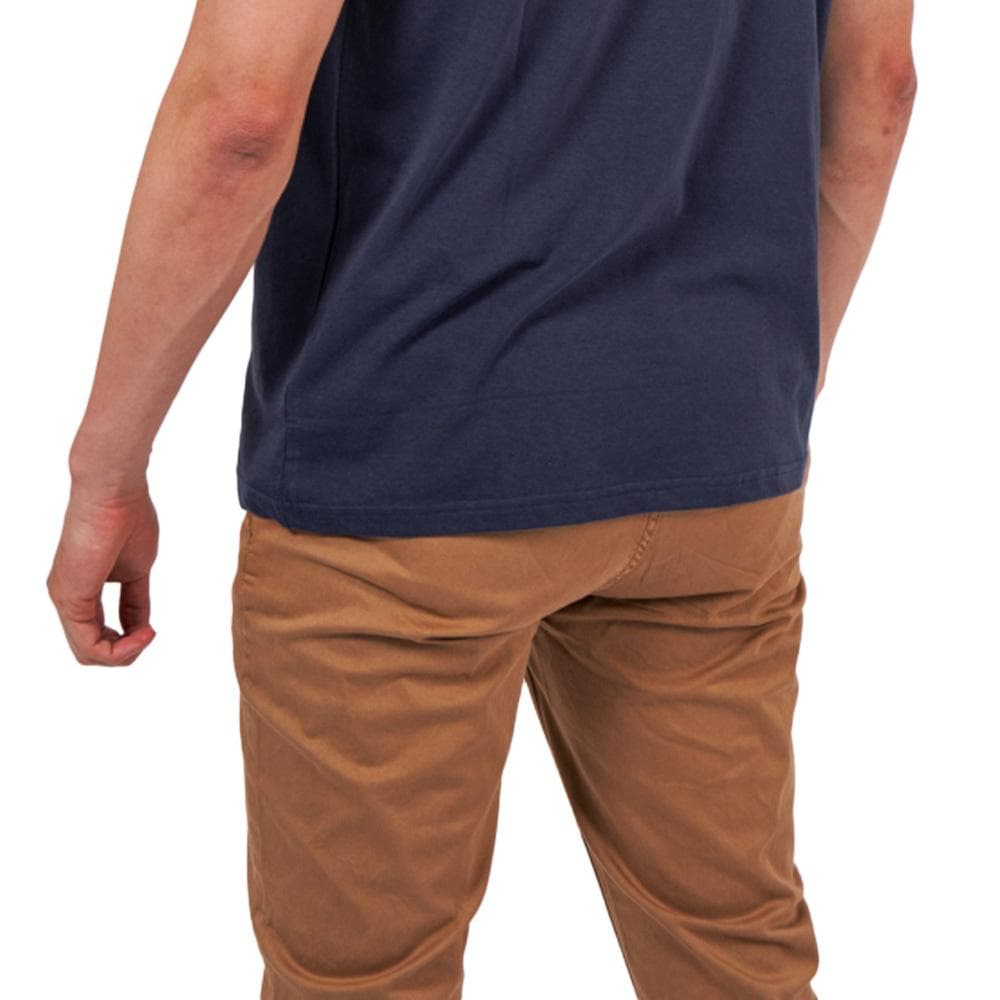Chino Slim Orange Homme American People Motor 2