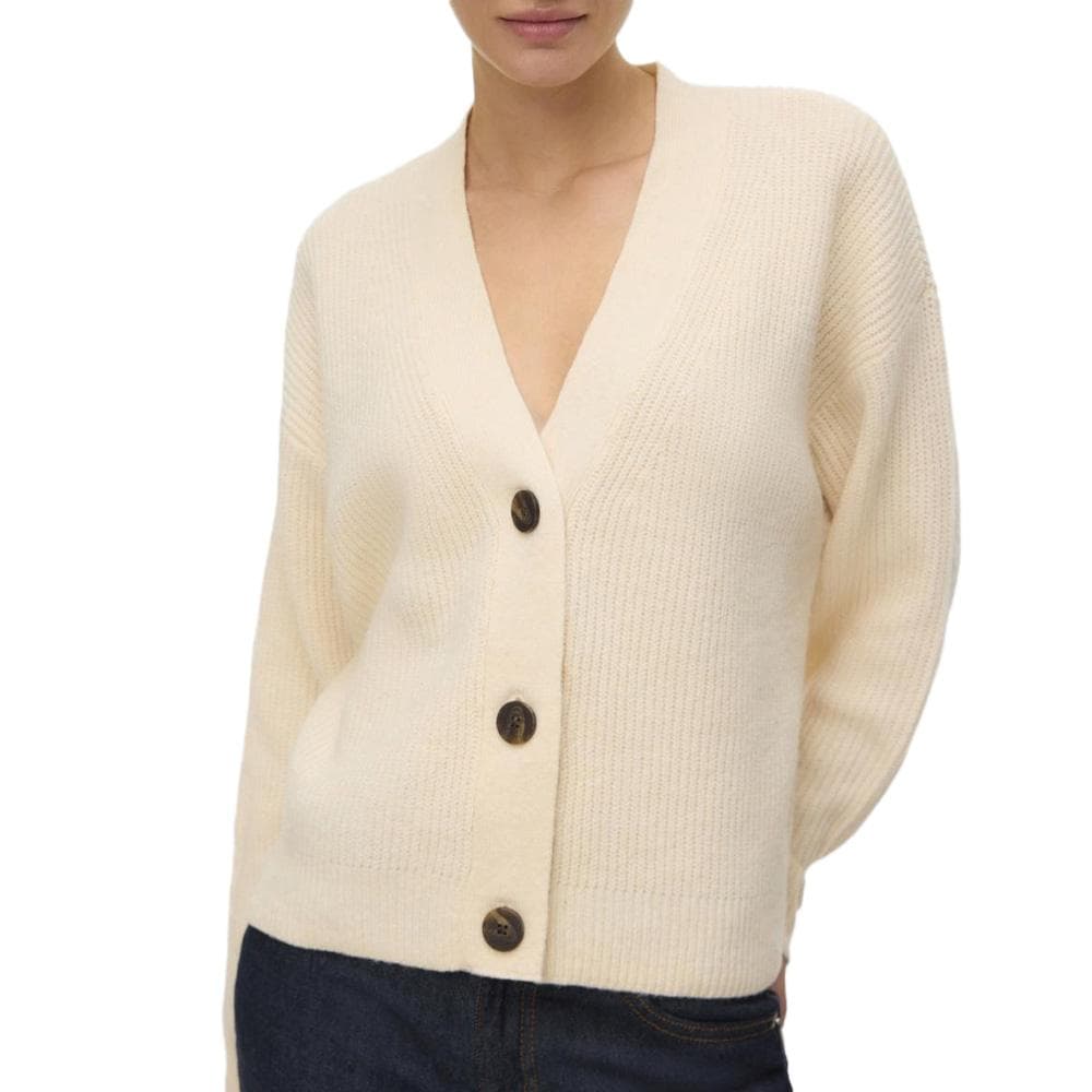 Pull Beige Femme Vero Moda Vmaries Cardigan 1