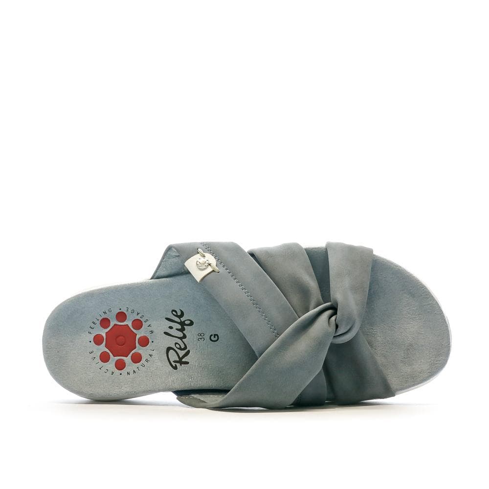 Sandales Bleu Femme RELIFE Lisandra 4