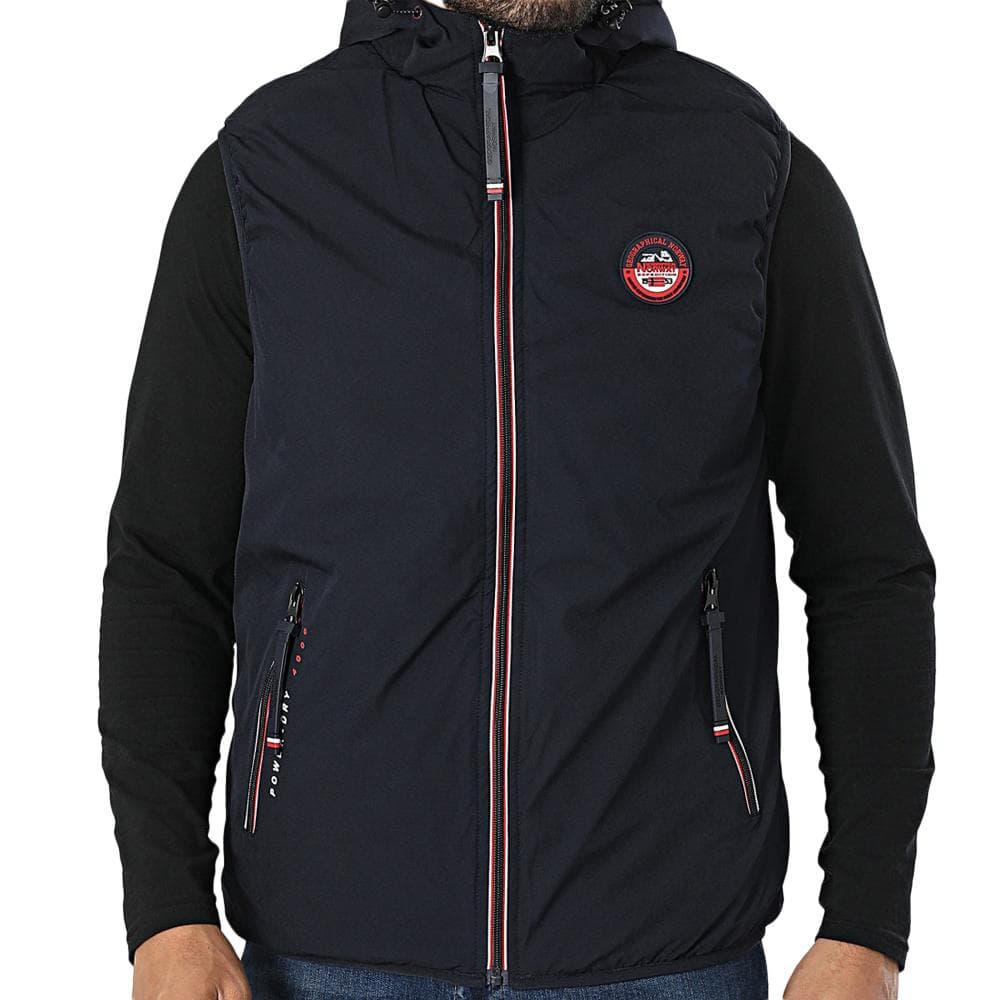 Doudoune Sans Manches Marine Homme Geographical Norway Veritable 1