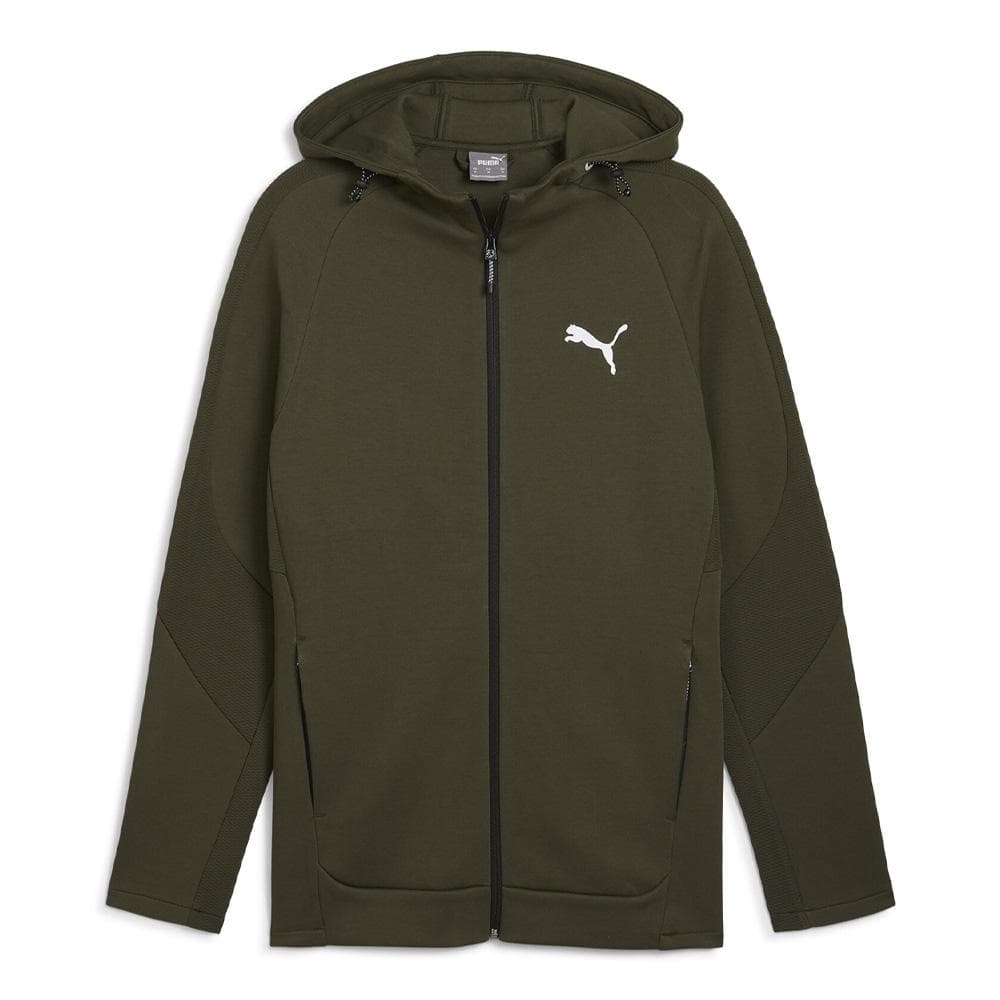 Sweat Zippé Kaki Homme Puma Evostripe 681700 1