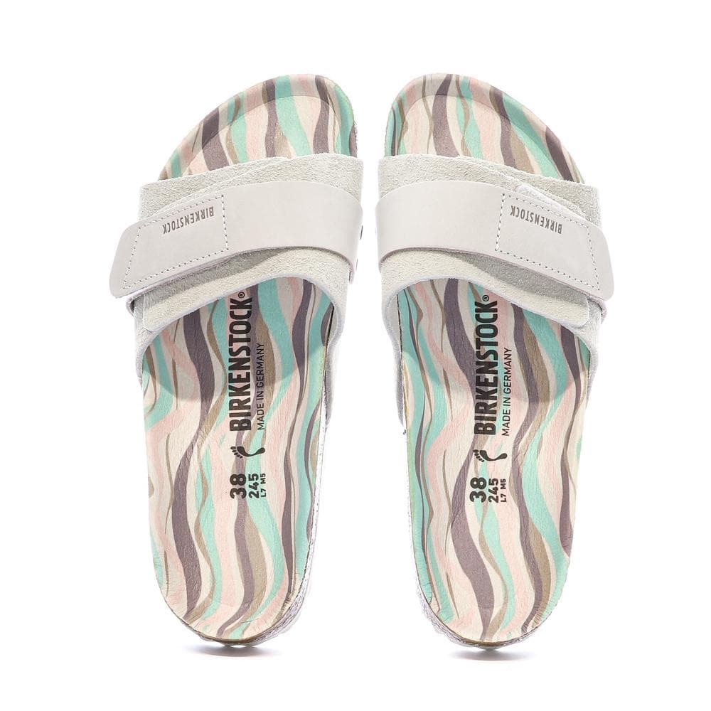 Sandales Grises Clair Femme Birkenstock Arizona 3