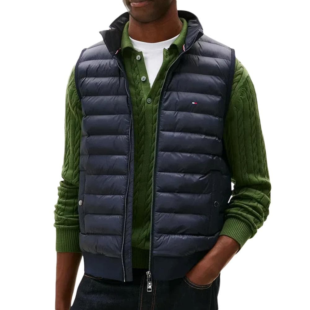 Doudoune sans manches Marine Homme Tommy Hilfiger Mix Medias 1