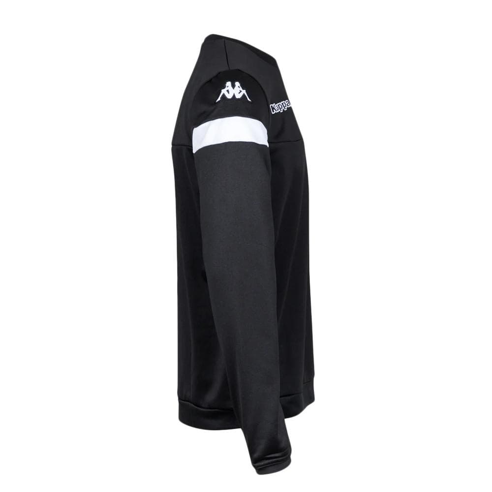 Sweat Noir Homme Kappa Lido 3