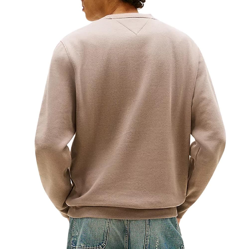 Sweat Taupe Homme Tommy Hilfiger Reg Flag Crews 2