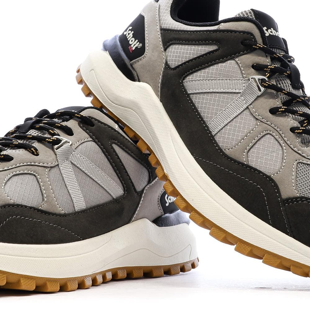 Baskets Grises/Noires Homme Schott Heck 7
