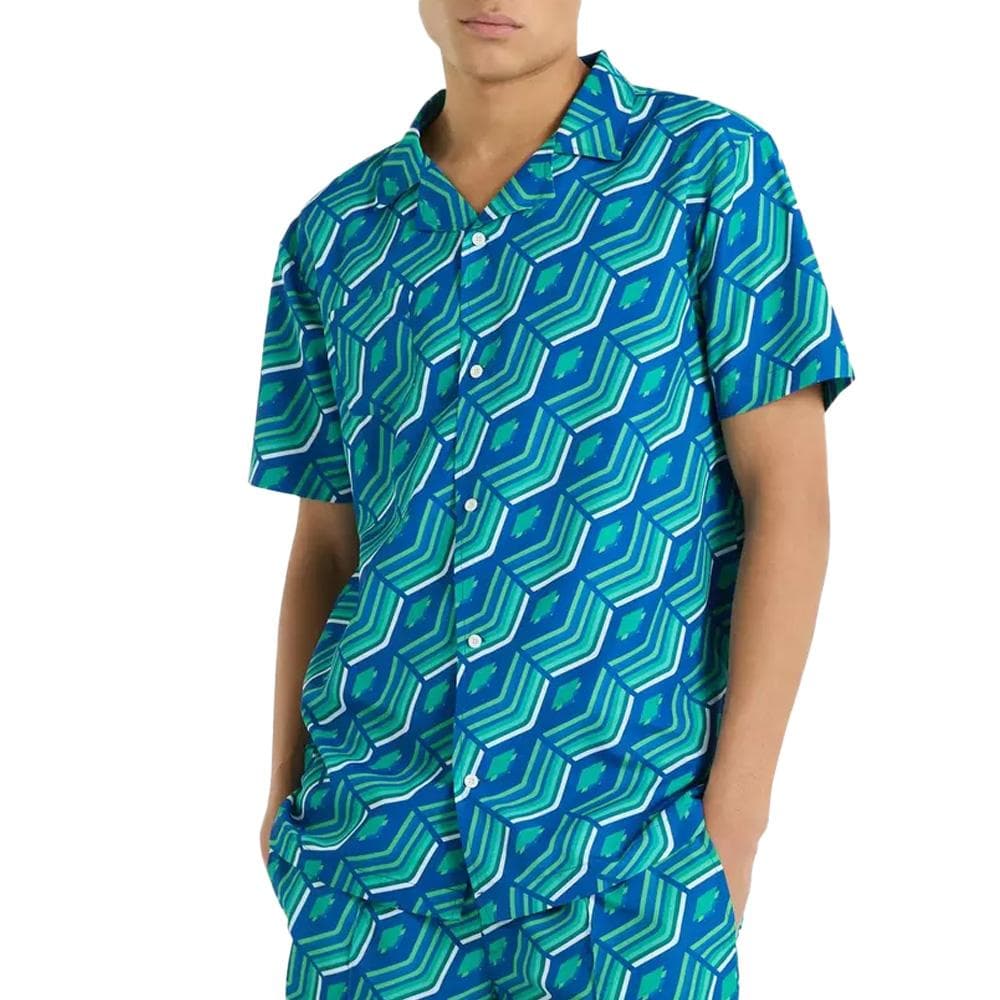 Chemisette Vert Homme Umbro Printed Shirt Regale 1
