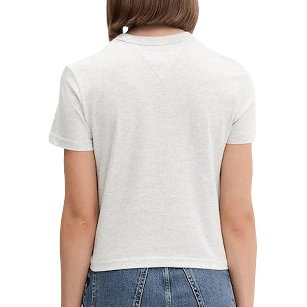 T-Shirt Gris Femme Tommy Hilfiger DW0DW21533 2