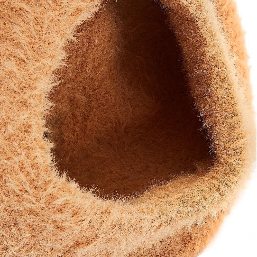 Béret Beige Femme Vero Moda Plume 2