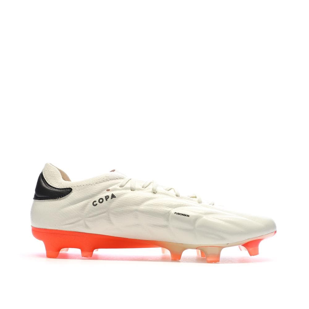 Chaussures de Foot Ecru/Orange Homme Adidas Copa Pure 2 Elite KT FG 2