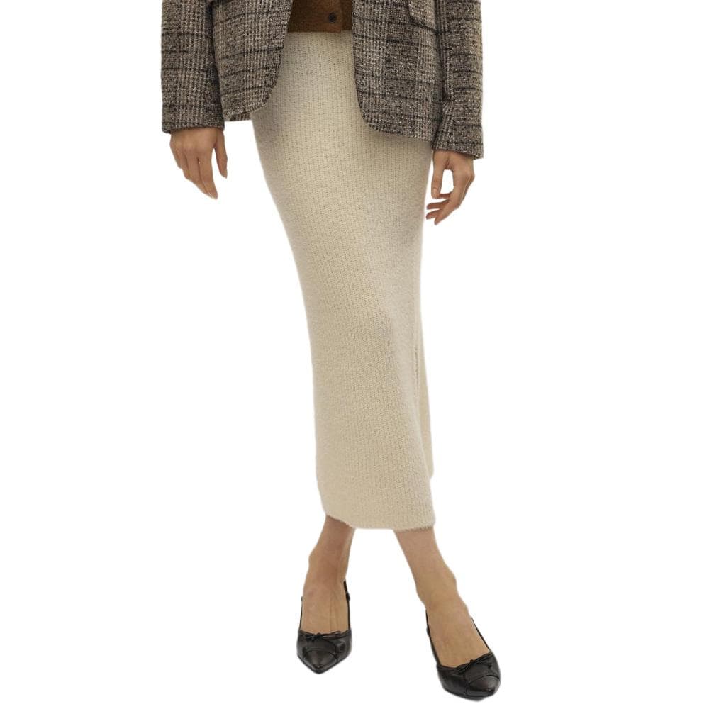 Jupe Longue Beige Femme Vero Moda Puff 1