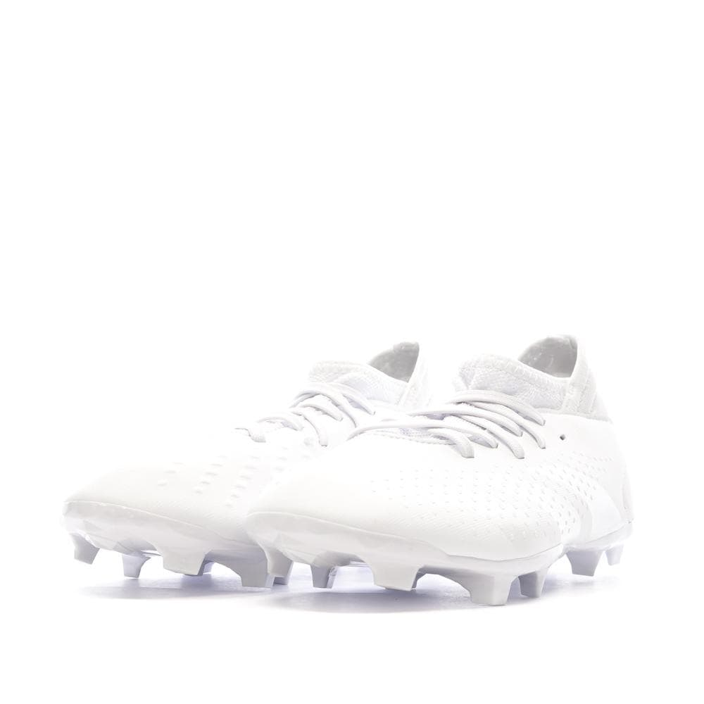 Chaussures de football Blanches Garçon Adidas Predator Accuracy.3 6