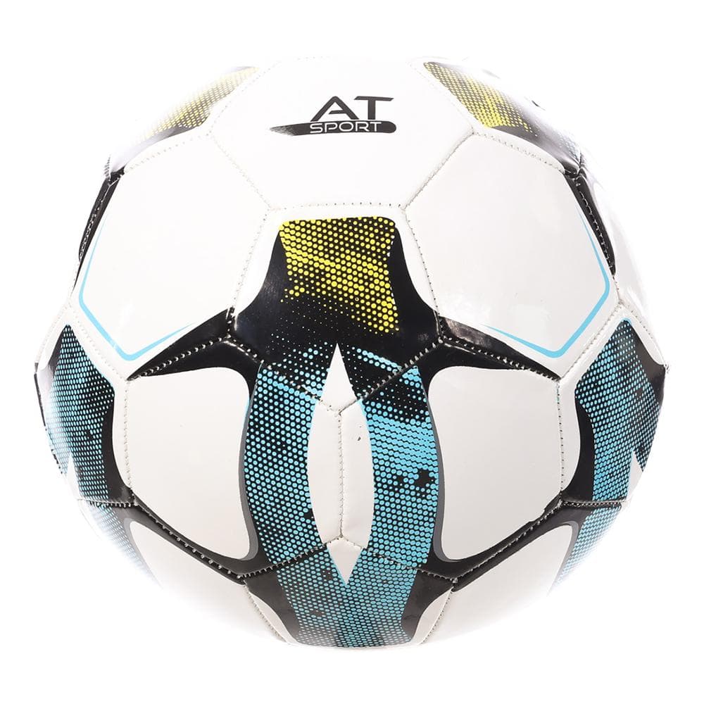 Ballon de Foot Blanc/Bleu 77741 1