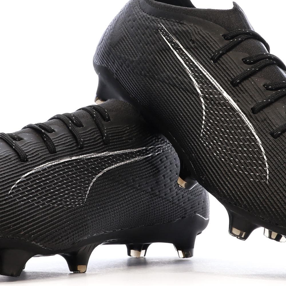 Chaussures de Foot Noires Homme Puma Ultra 5 Pro FG/AG 7