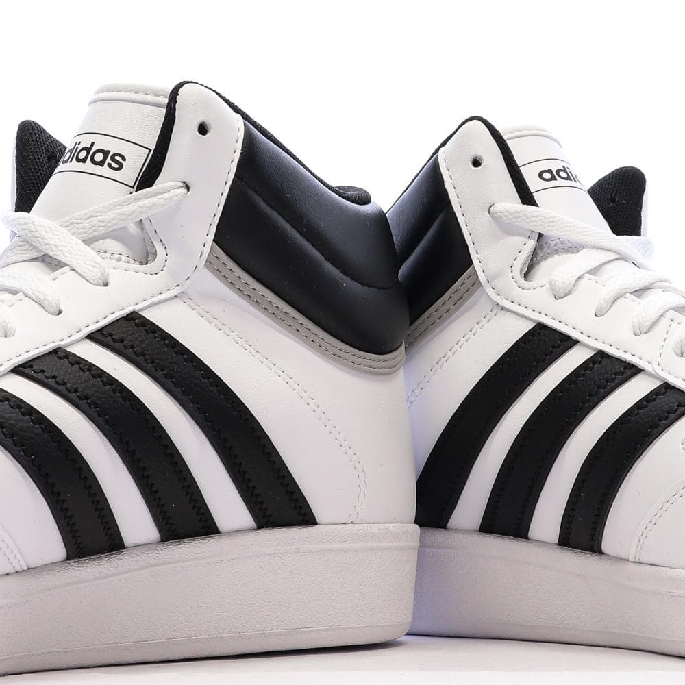 Baskets Blanches/Noires Homme Adidas Hoops 7
