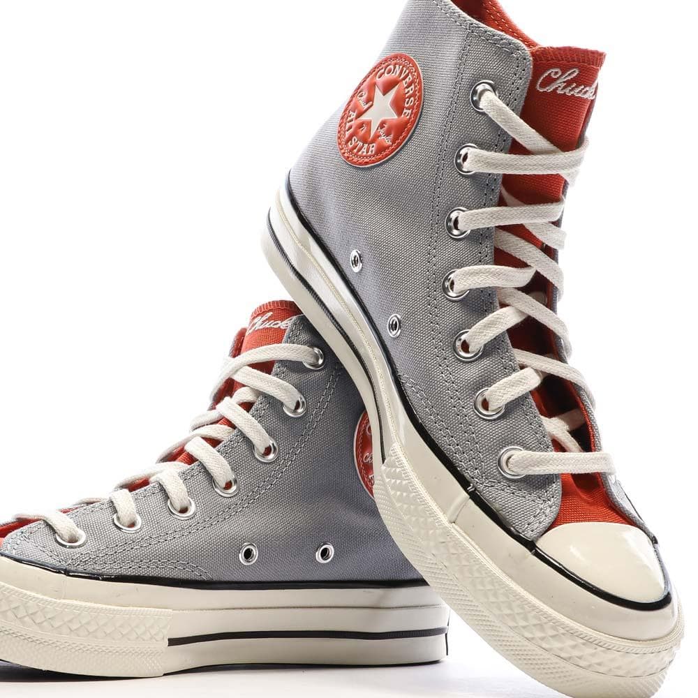 Baskets Grises Homme Converse Chuck 70 Letterman 7