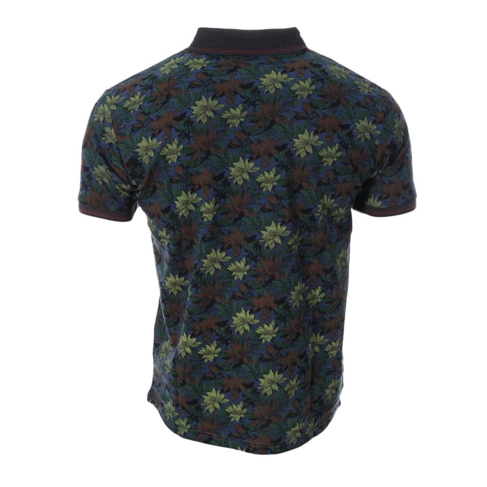 Polo Noir/Vert/Bleu Homme RMS26 91314 2
