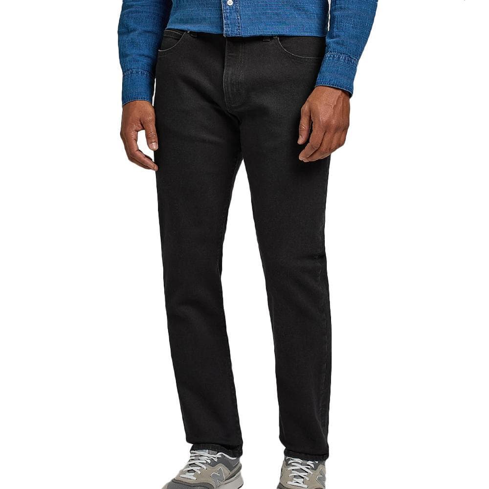 Jean Straight Fit Noir Homme Lee Farrow 1