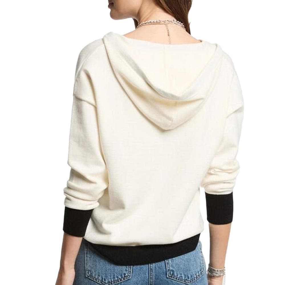 Pull Blanc/Noir Femme Morgan MARTINE 2