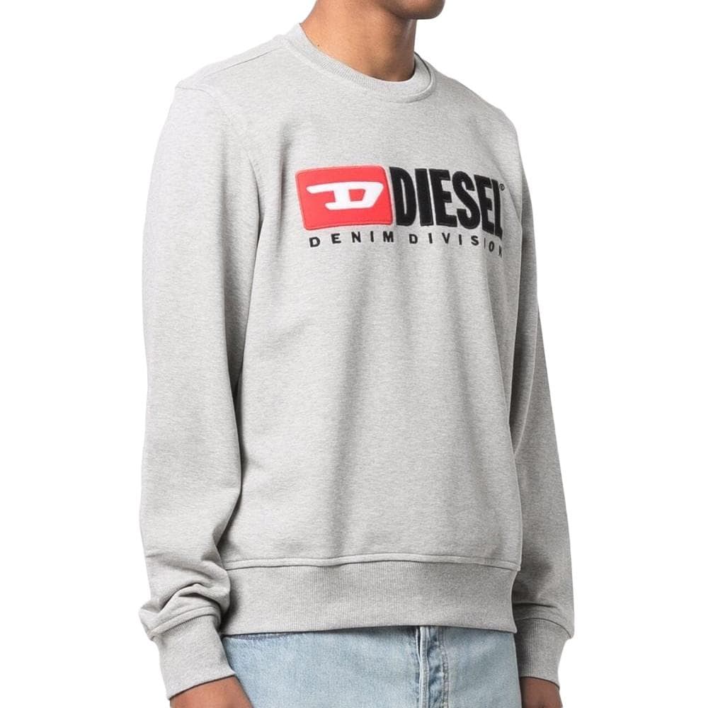 Sweat Gris Homme Diesel Division 1