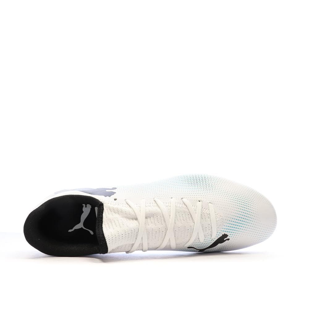 Chaussures de Football Blanc/Bleu Homme Puma Future 7 Play Fg/ag 4
