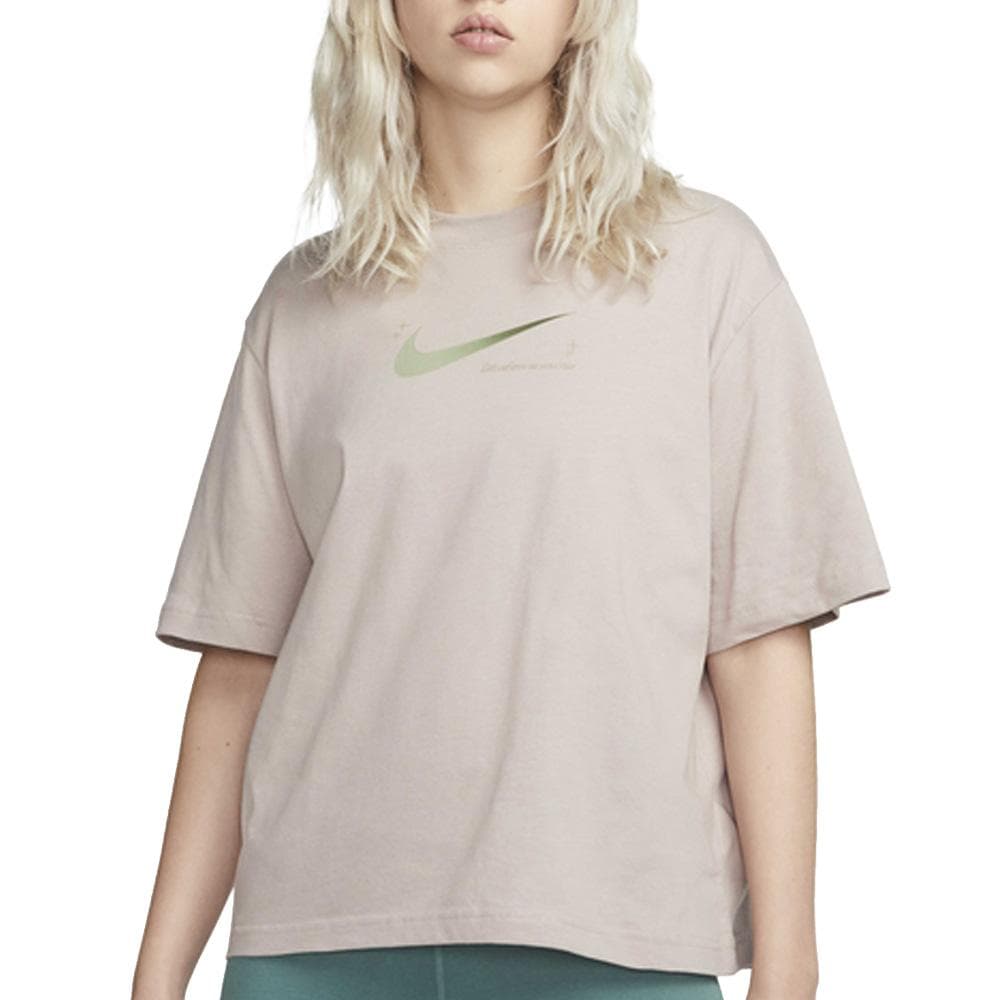 T-Shirt Beige Femme Nike Jumpman 1