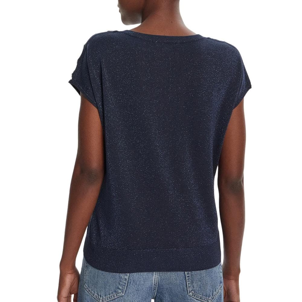 T-Shirt Bleu Femme Morgan MRING 2
