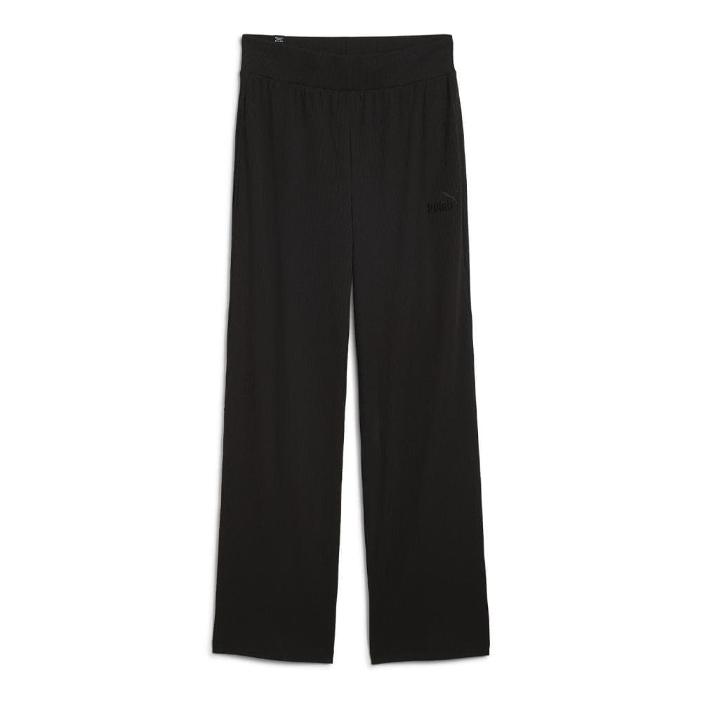 Pantalon Noir Femme fluide Femme Puma waist Stght 1