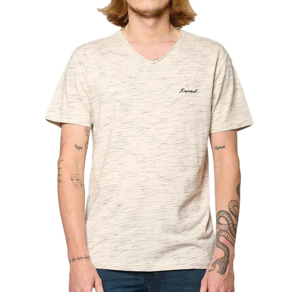 T-Shirt Beige Homme Kaporal NETERE 1