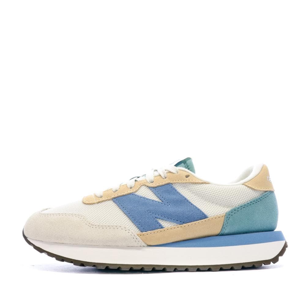 WS237 Baskets Beige/Bleu Femme New Balance 1