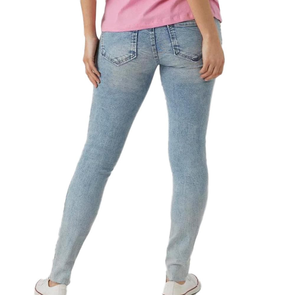Jean Slim Bleu Femme Mamalicious Barka 2