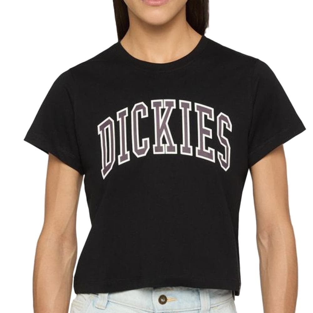 T-shirt Noir Femme Dickies Aitkin 1